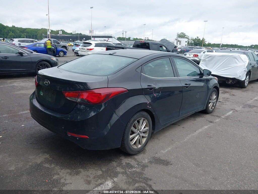 5NPDH4AE3FH572364 2015 HYUNDAI ELANTRA photo no. 4