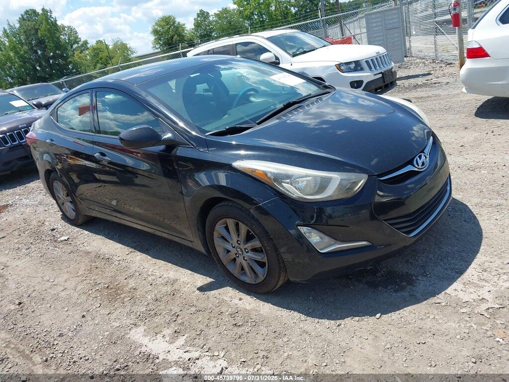 5NPDH4AEXFH598802 2015 HYUNDAI ELANTRA photo no. 1
