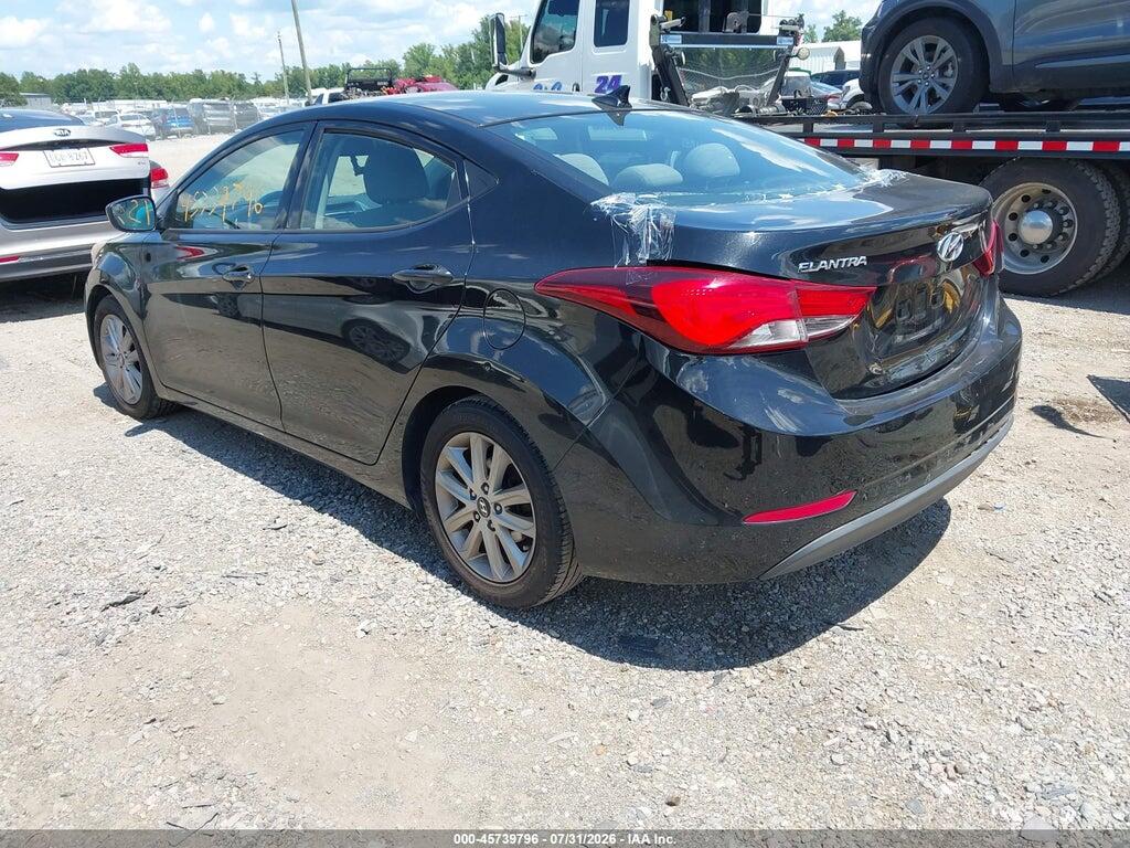 5NPDH4AEXFH598802 2015 HYUNDAI ELANTRA photo no. 3