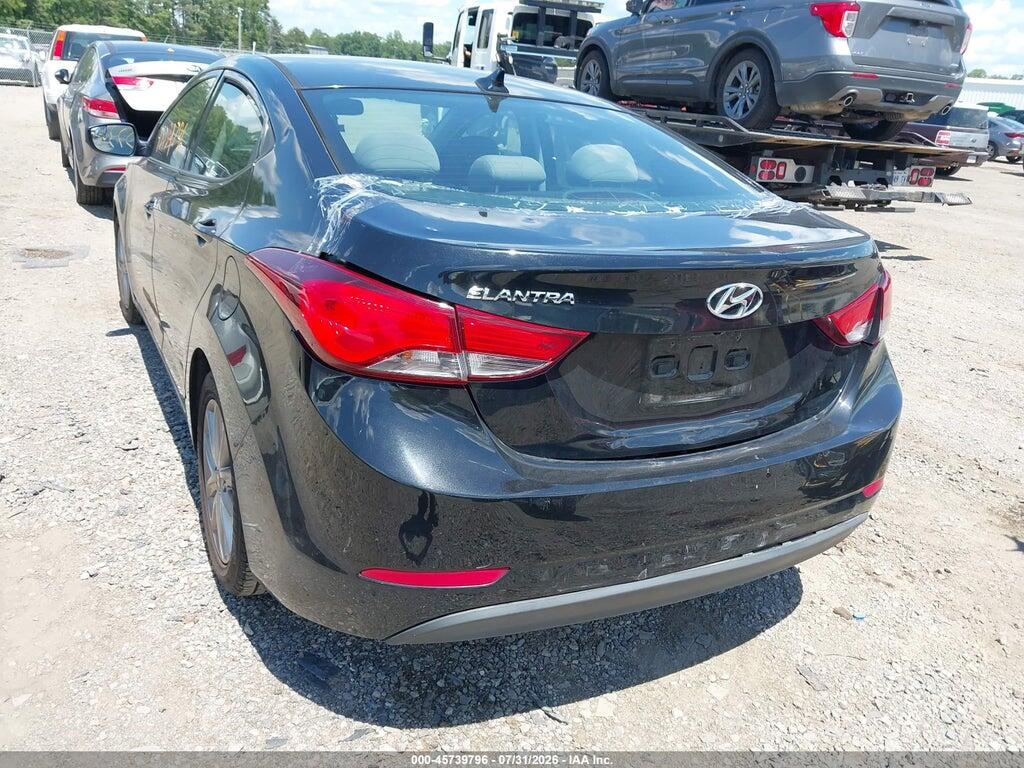 5NPDH4AEXFH598802 2015 HYUNDAI ELANTRA photo no. 6