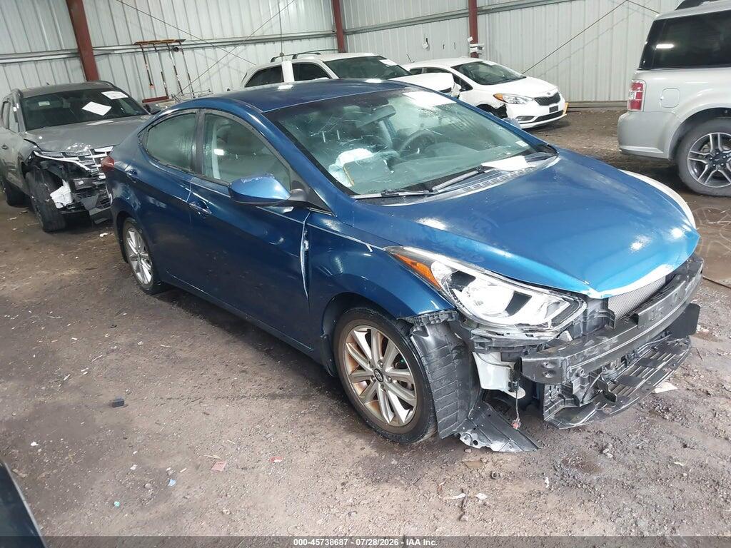 KMHDH4AEXFU377217 2015 HYUNDAI ELANTRA photo no. 1