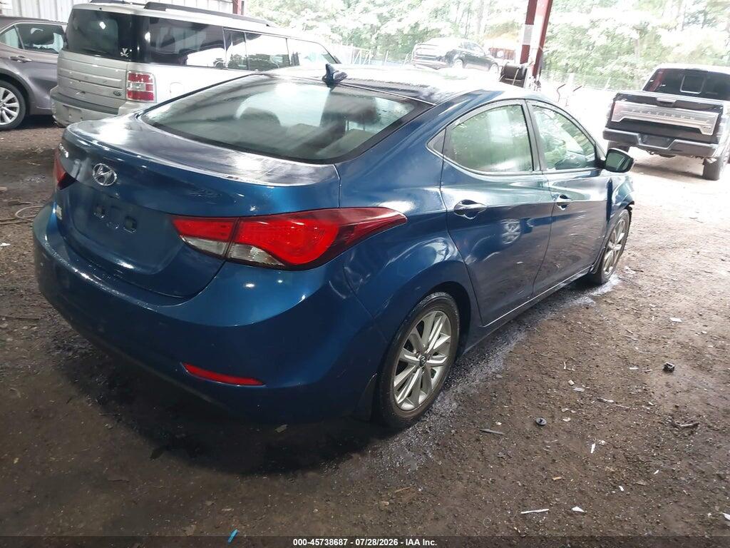 KMHDH4AEXFU377217 2015 HYUNDAI ELANTRA photo no. 4