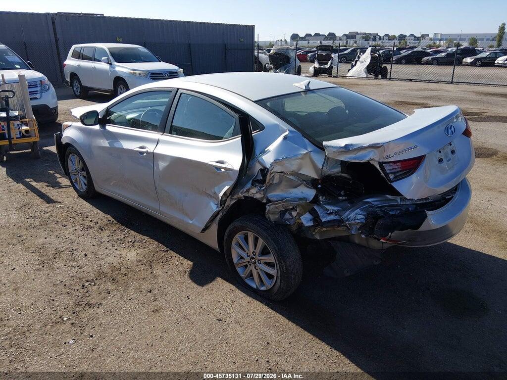 5NPDH4AE8FH571615 2015 HYUNDAI ELANTRA photo no. 3