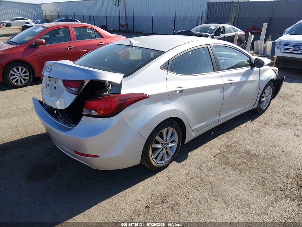 5NPDH4AE8FH571615 2015 HYUNDAI ELANTRA photo no. 4