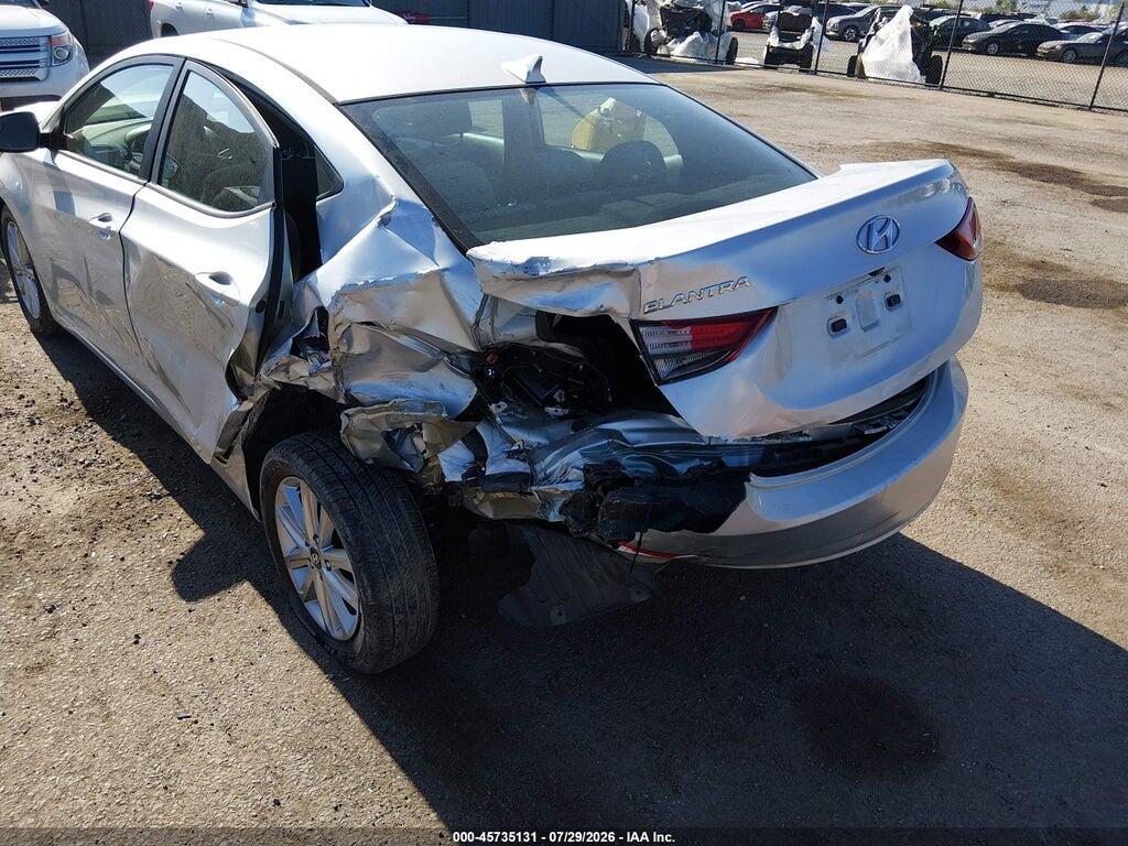 5NPDH4AE8FH571615 2015 HYUNDAI ELANTRA photo no. 6