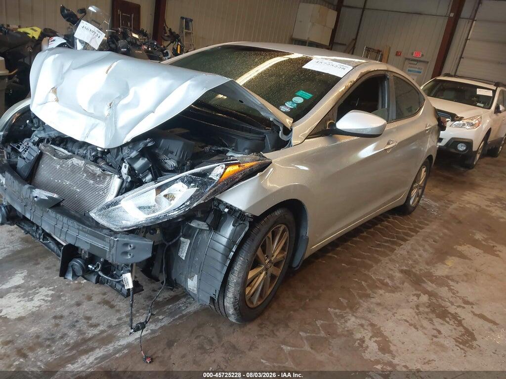 5NPDH4AE5FH635612 2015 HYUNDAI ELANTRA photo no. 2