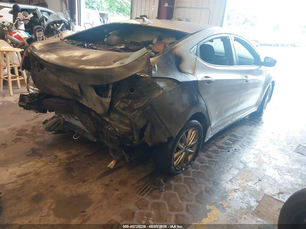 5NPDH4AE5FH635612 2015 HYUNDAI ELANTRA photo no. 4