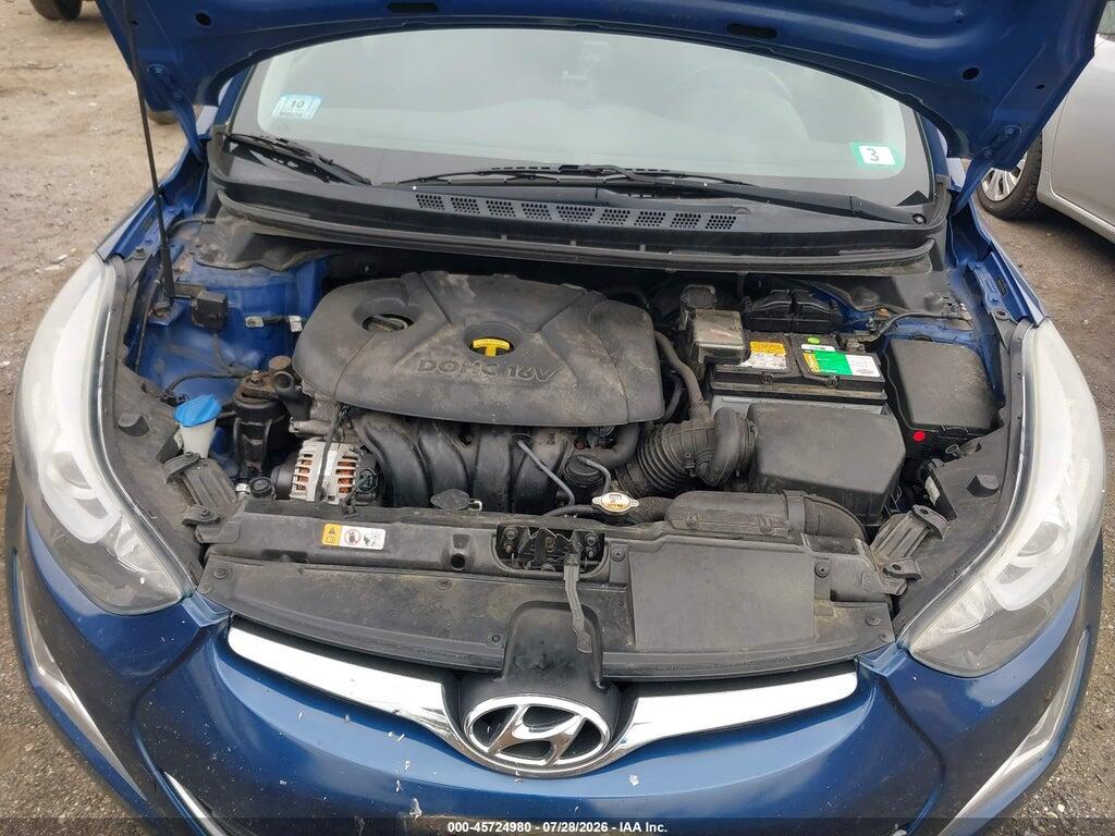 5NPDH4AE3FH554110 2015 HYUNDAI ELANTRA photo no. 10