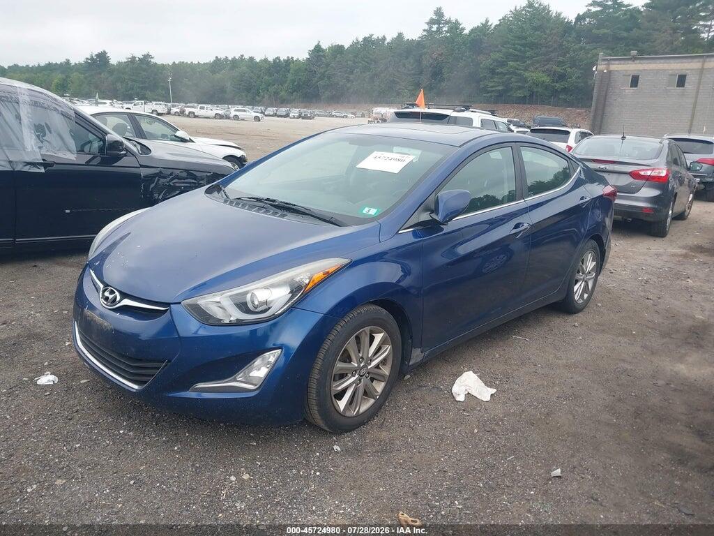 5NPDH4AE3FH554110 2015 HYUNDAI ELANTRA photo no. 2