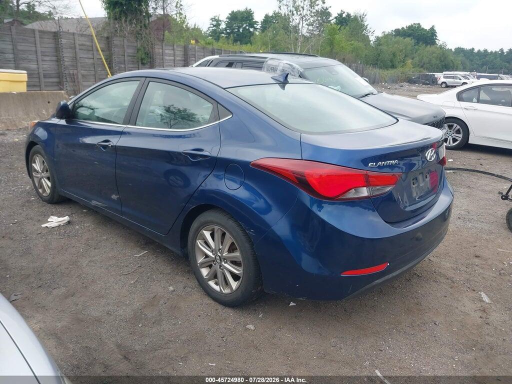 5NPDH4AE3FH554110 2015 HYUNDAI ELANTRA photo no. 3