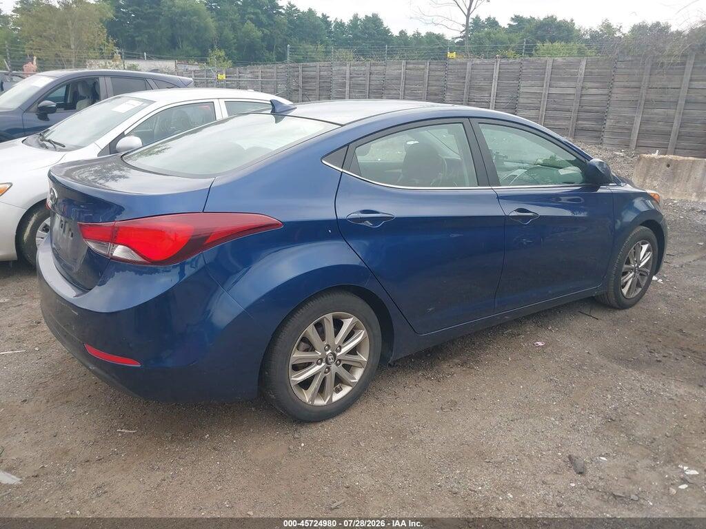 5NPDH4AE3FH554110 2015 HYUNDAI ELANTRA photo no. 4