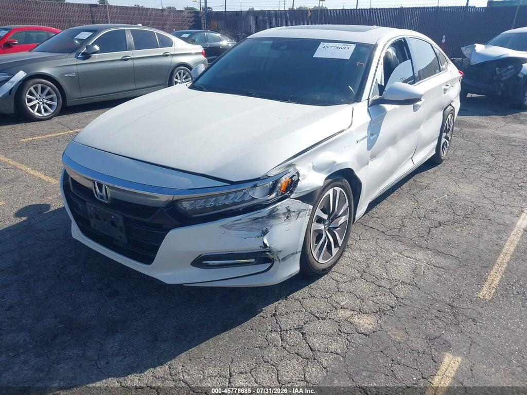 1HGCV3F90KA019071 2019 HONDA ACCORD HYBRID photo no. 2