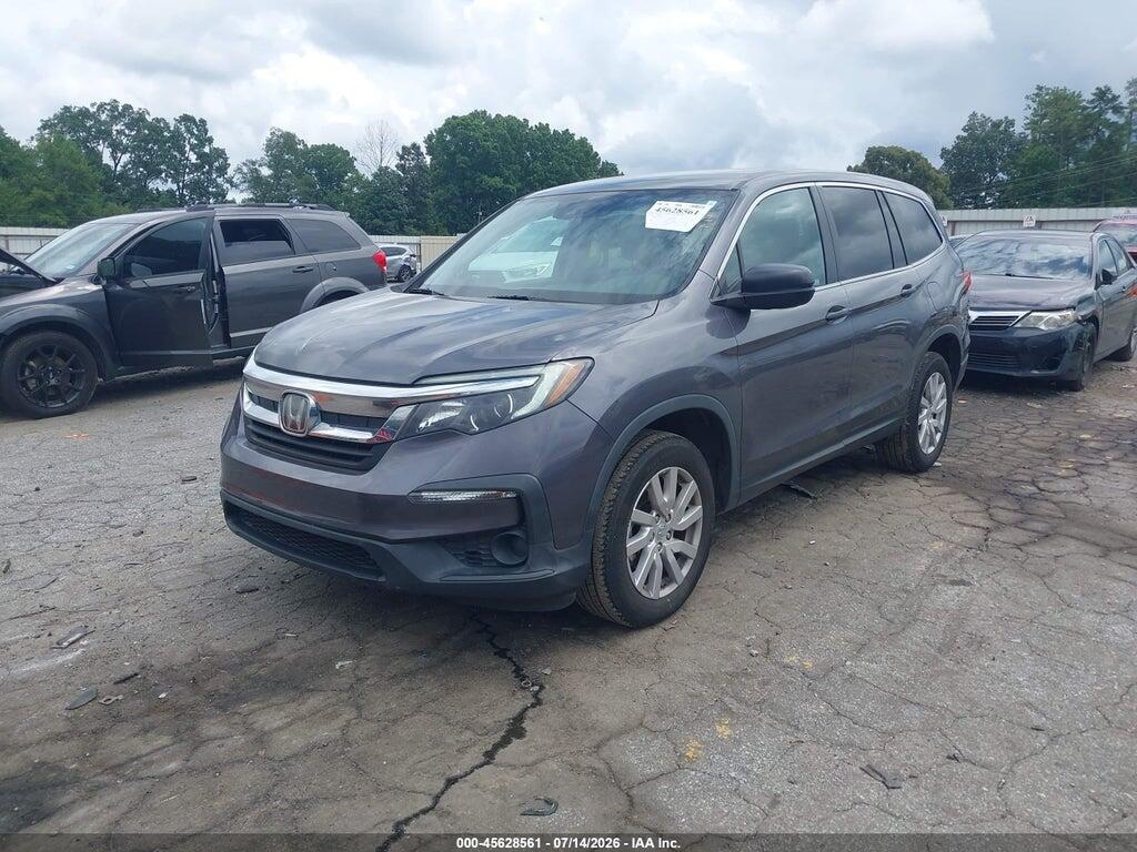5FNYF5H13LB002844 2020 HONDA PILOT photo no. 2