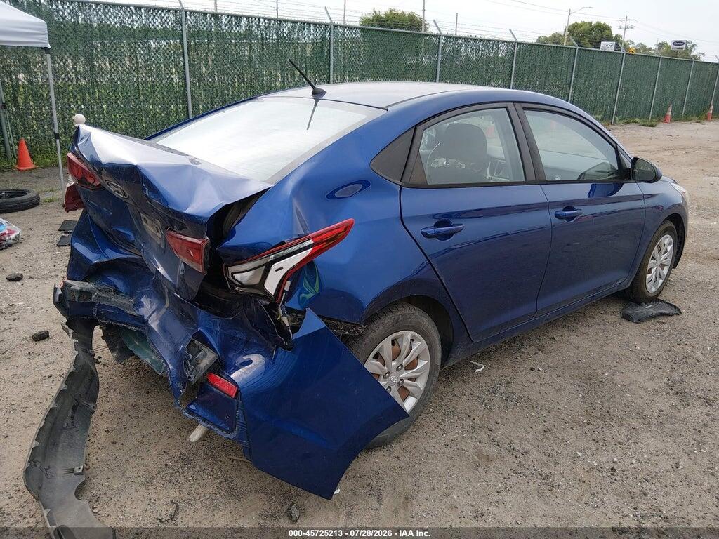 3KPC24A60LE110544 2020 HYUNDAI ACCENT photo no. 4
