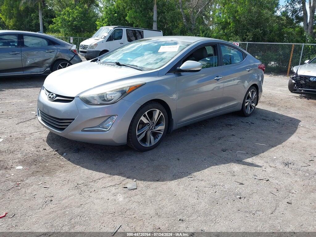 5NPDH4AE4FH593482 2015 HYUNDAI ELANTRA photo no. 2