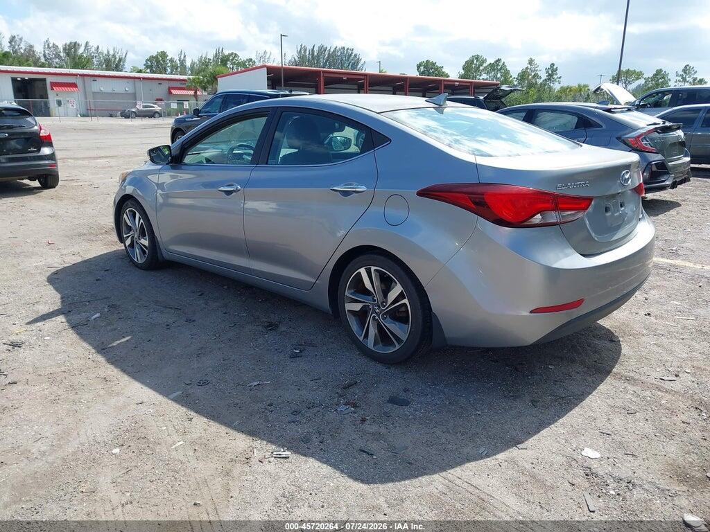 5NPDH4AE4FH593482 2015 HYUNDAI ELANTRA photo no. 3