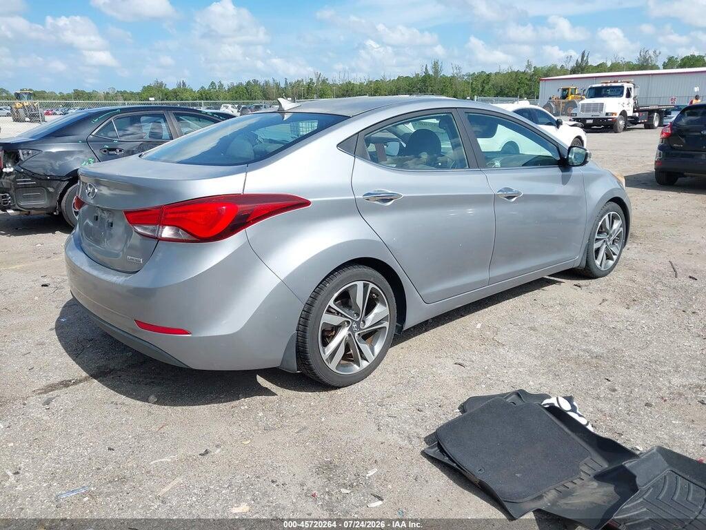 5NPDH4AE4FH593482 2015 HYUNDAI ELANTRA photo no. 4