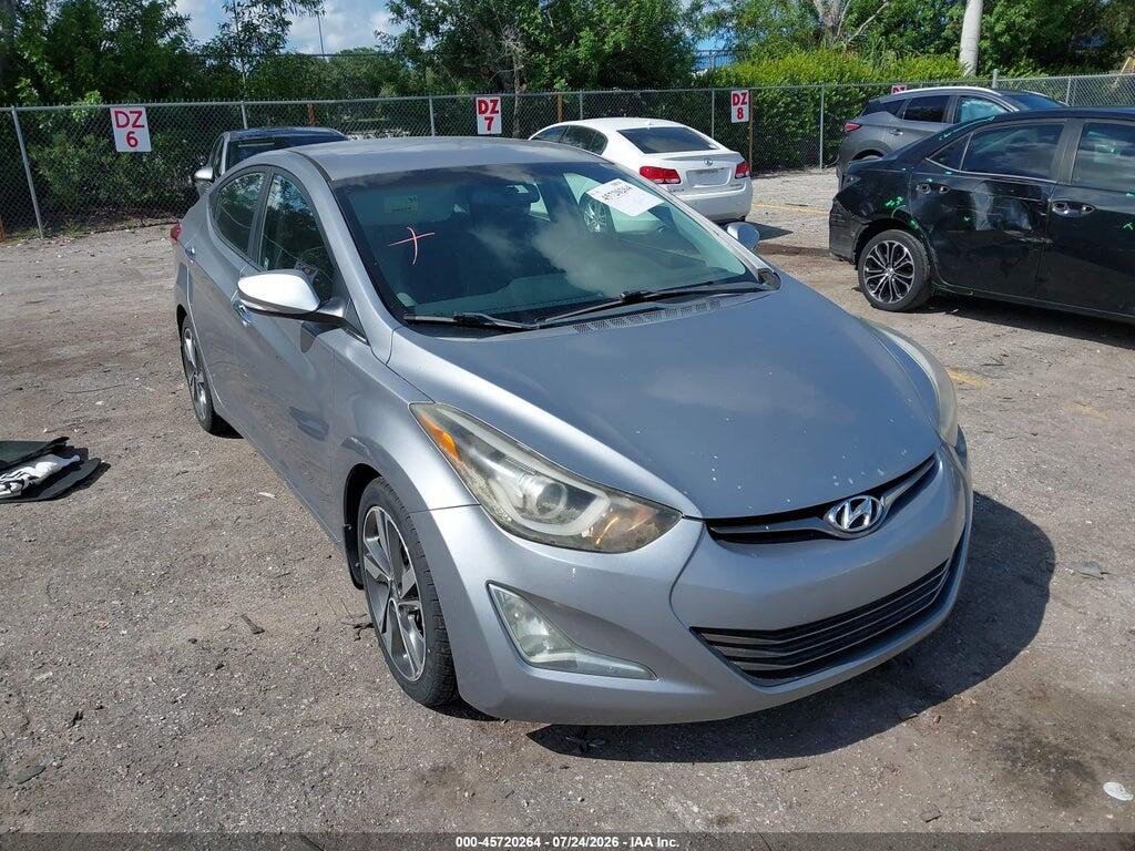 5NPDH4AE4FH593482 2015 HYUNDAI ELANTRA photo no. 6