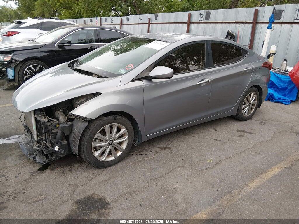 KMHDH4AE4FU388455 2015 HYUNDAI ELANTRA photo no. 2