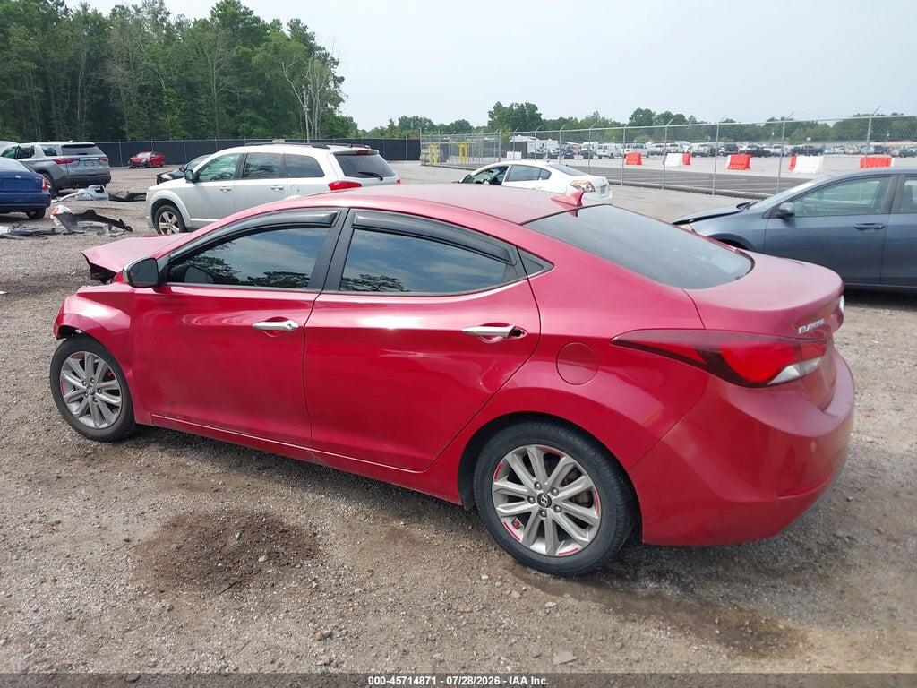 KMHDH4AE3FU320860 2015 HYUNDAI ELANTRA photo no. 3