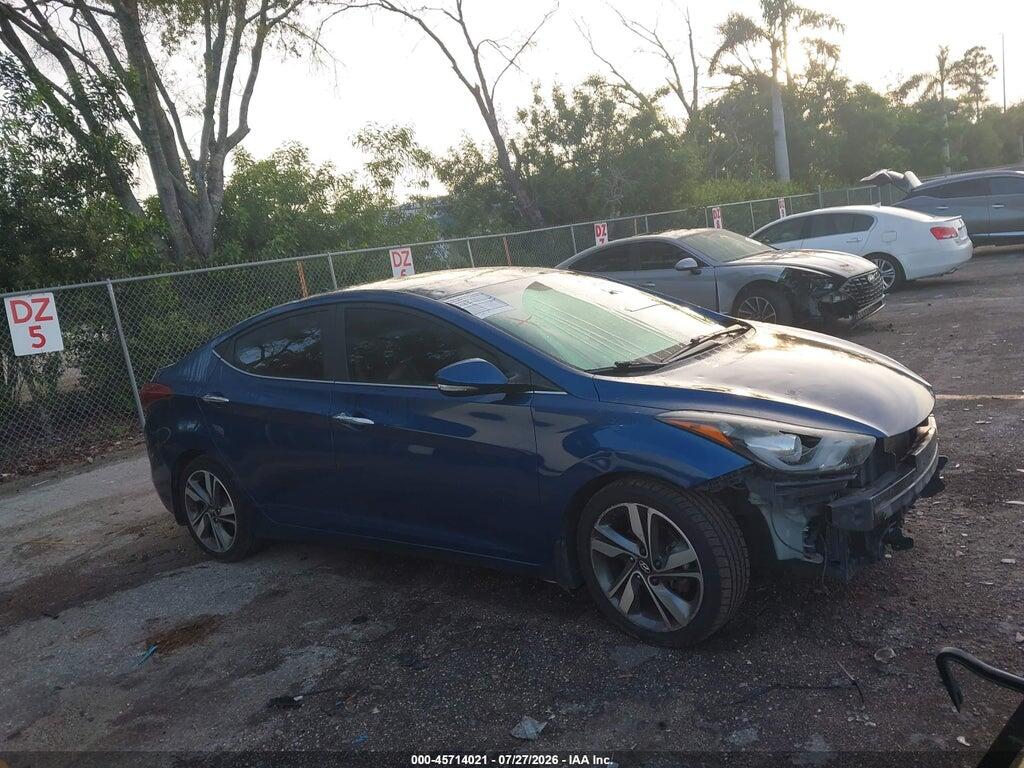 KMHDH4AE2FU455912 2015 HYUNDAI ELANTRA photo no. 1