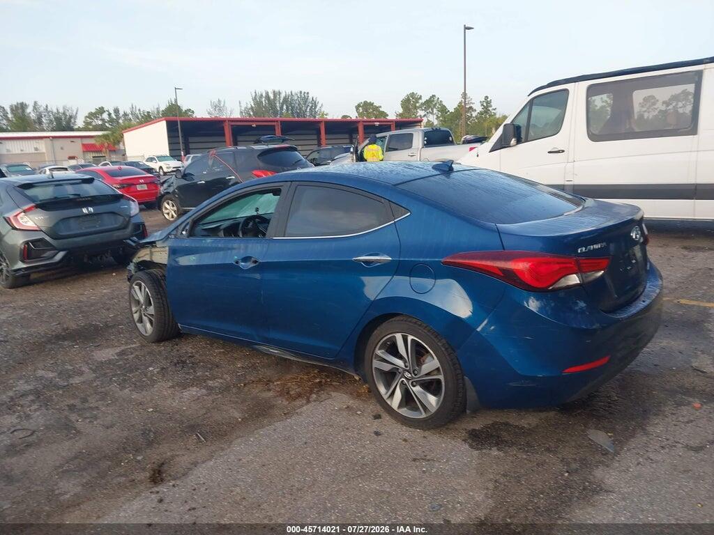 KMHDH4AE2FU455912 2015 HYUNDAI ELANTRA photo no. 3
