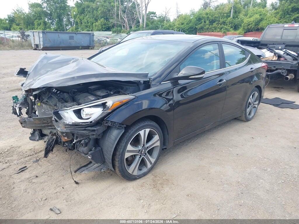 KMHDH4AH2FU233204 2015 HYUNDAI ELANTRA photo no. 2