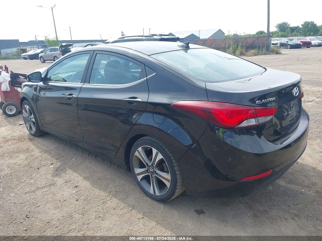 KMHDH4AH2FU233204 2015 HYUNDAI ELANTRA photo no. 3
