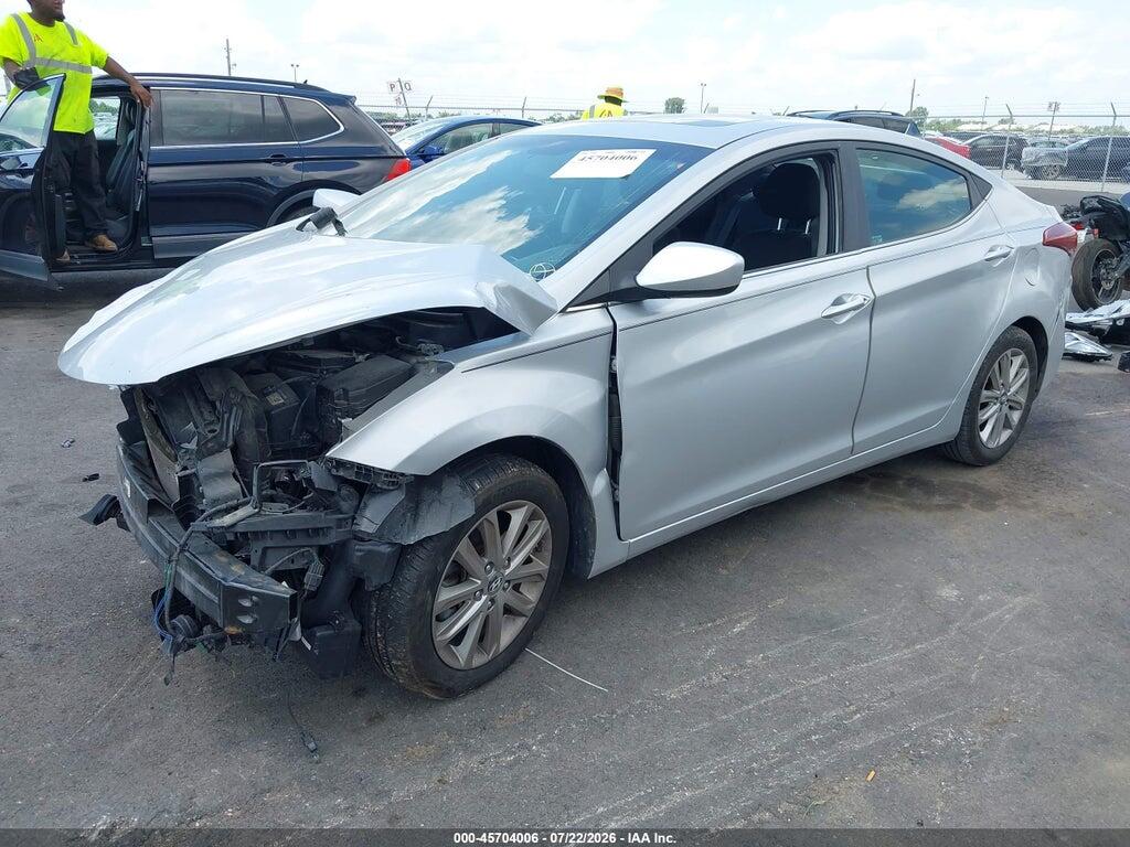 KMHDH4AE6FU232076 2015 HYUNDAI ELANTRA photo no. 2