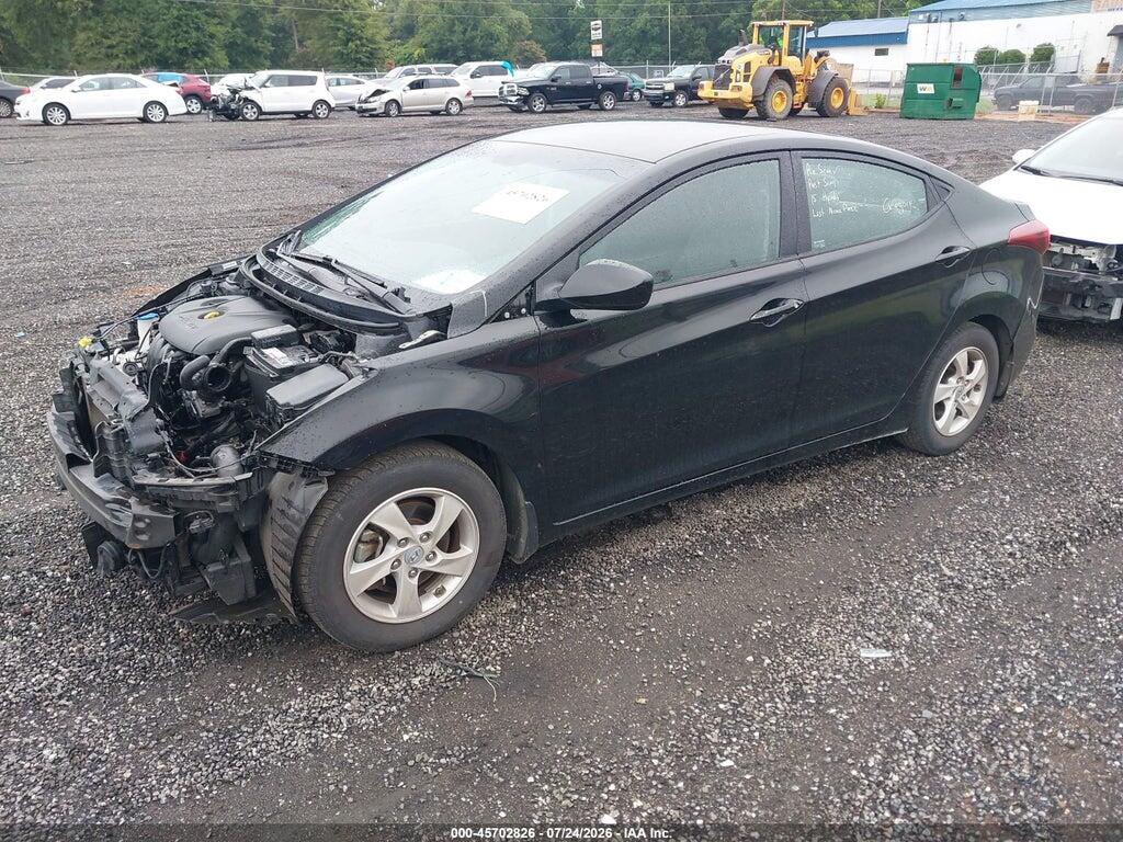 KMHDH4AE2FU283655 2015 HYUNDAI ELANTRA photo no. 2