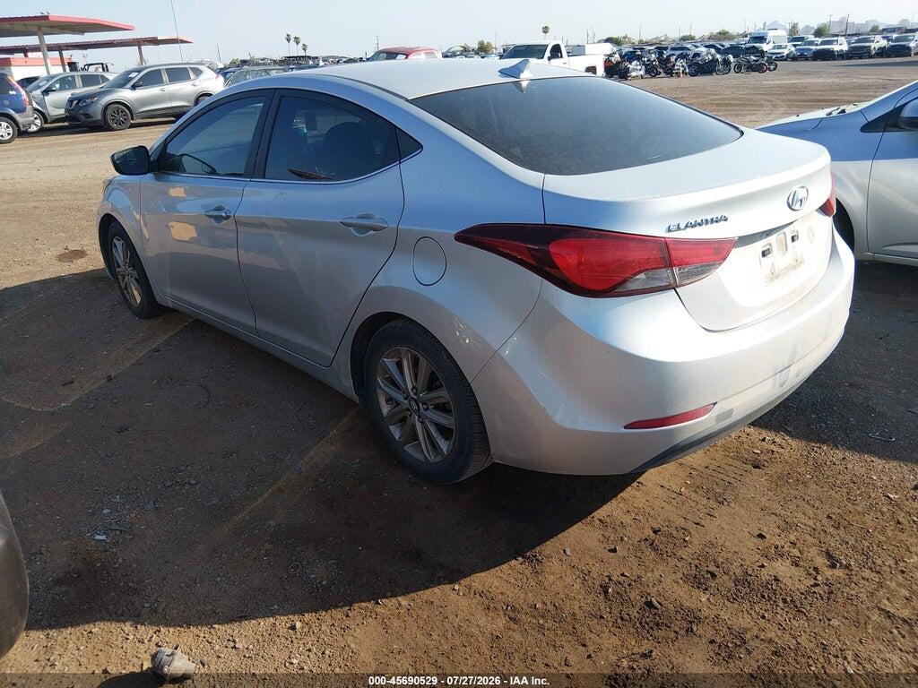 5NPDH4AE8FH548562 2015 HYUNDAI ELANTRA photo no. 3