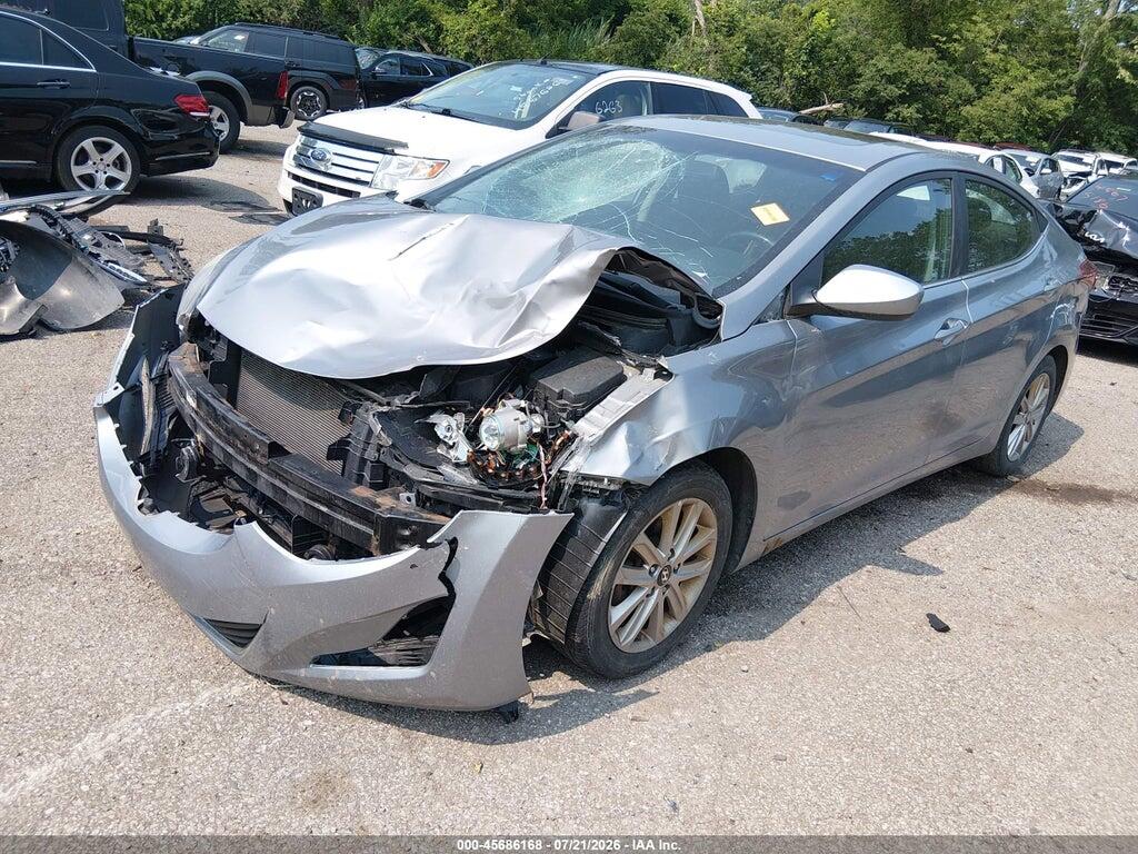 5NPDH4AE1FH594976 2015 HYUNDAI ELANTRA photo no. 2