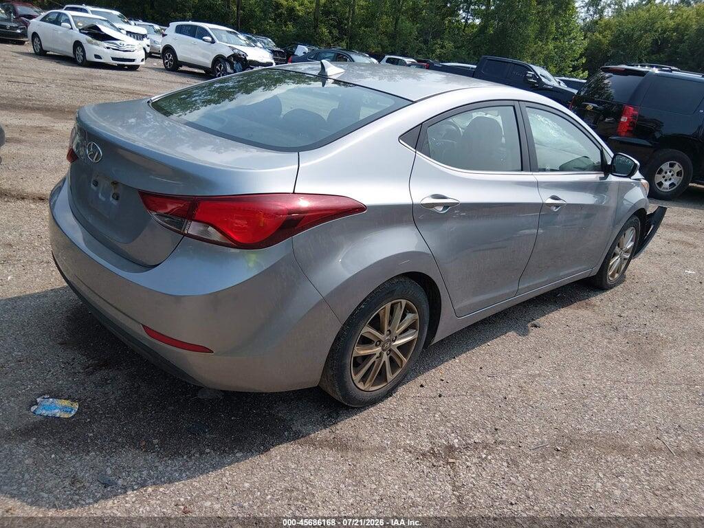 5NPDH4AE1FH594976 2015 HYUNDAI ELANTRA photo no. 4