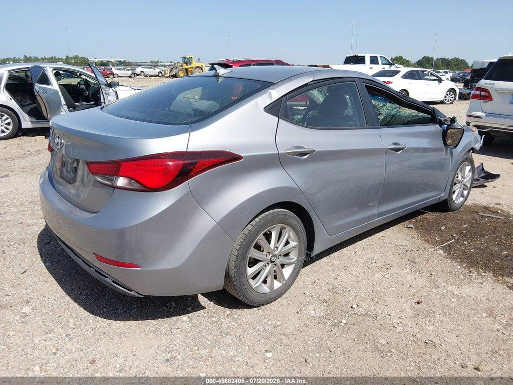 5NPDH4AE4FH594387 2015 HYUNDAI ELANTRA photo no. 4