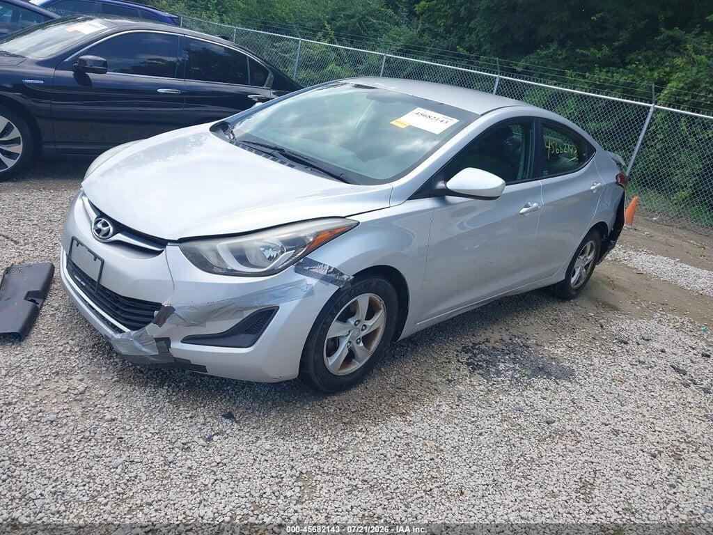 KMHDH4AE2FU359584 2015 HYUNDAI ELANTRA photo no. 2