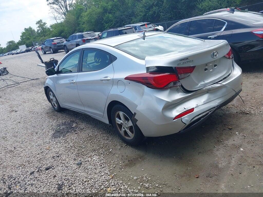 KMHDH4AE2FU359584 2015 HYUNDAI ELANTRA photo no. 3