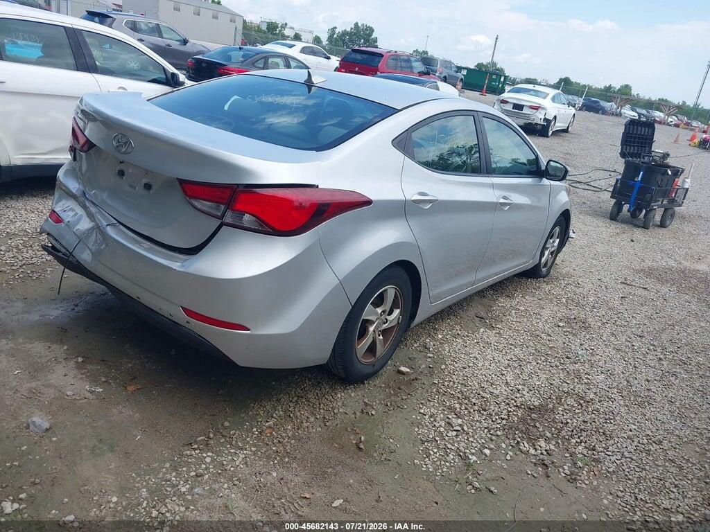 KMHDH4AE2FU359584 2015 HYUNDAI ELANTRA photo no. 4