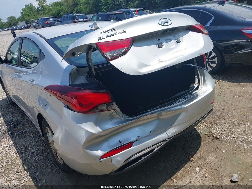 KMHDH4AE2FU359584 2015 HYUNDAI ELANTRA photo no. 6