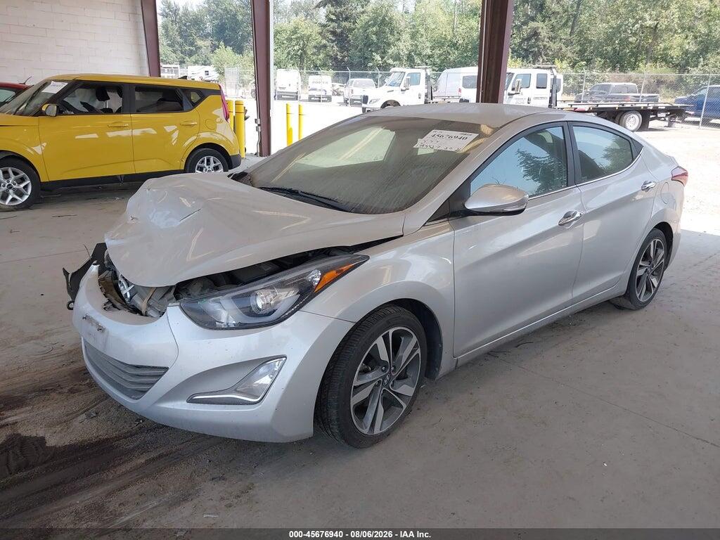 KMHDH4AE9FU323097 2015 HYUNDAI ELANTRA photo no. 2