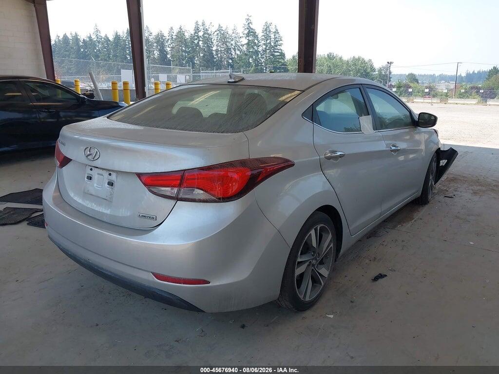 KMHDH4AE9FU323097 2015 HYUNDAI ELANTRA photo no. 4