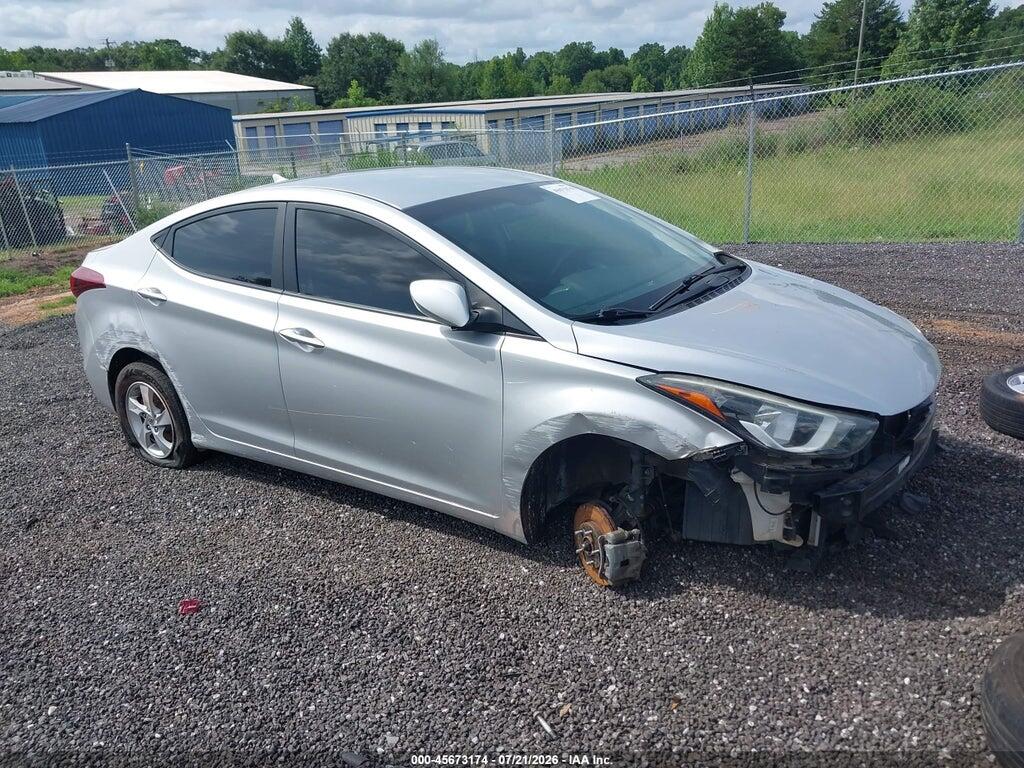 5NPDH4AE3FH583347 2015 HYUNDAI ELANTRA photo no. 1