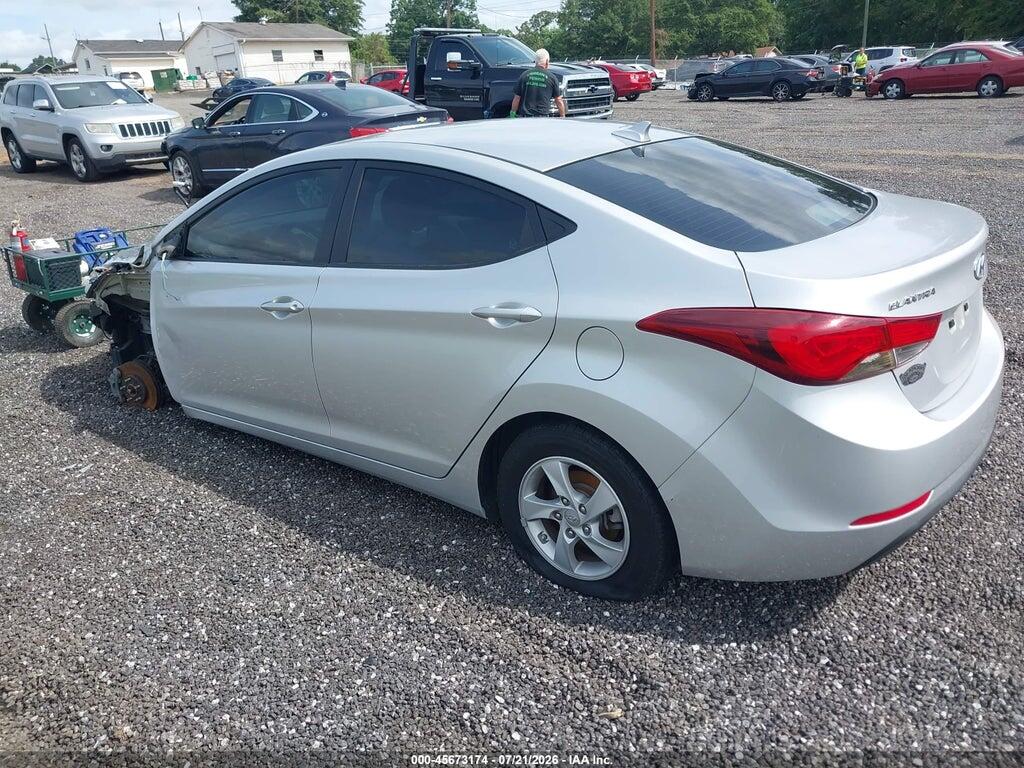 5NPDH4AE3FH583347 2015 HYUNDAI ELANTRA photo no. 3