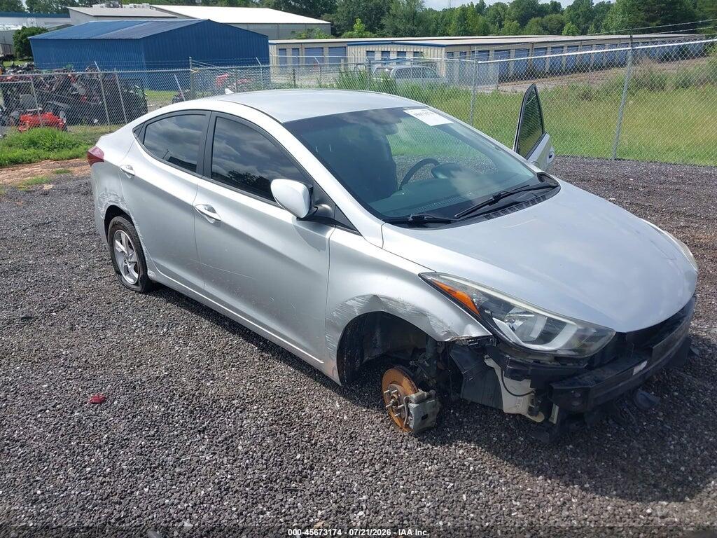 5NPDH4AE3FH583347 2015 HYUNDAI ELANTRA photo no. 6