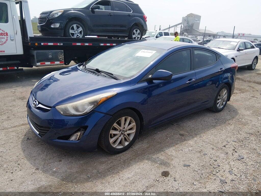 5NPDH4AE3FH595188 2015 HYUNDAI ELANTRA photo no. 2
