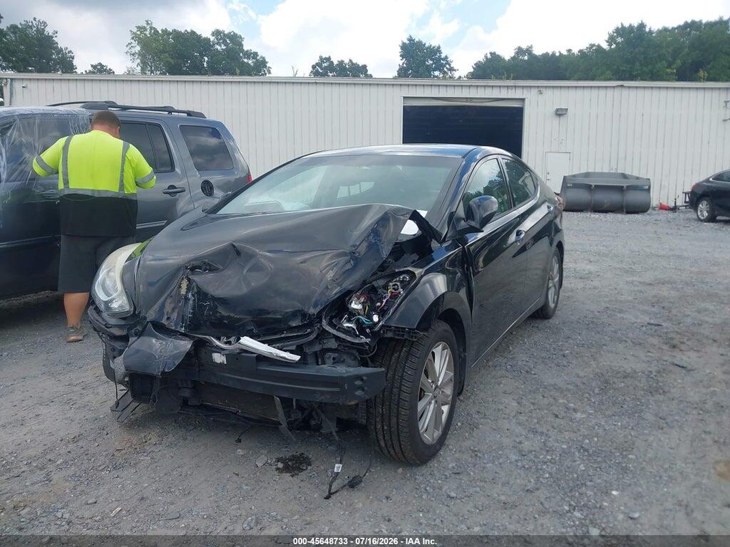KMHDH4AE1FU220935 2015 HYUNDAI ELANTRA photo no. 2