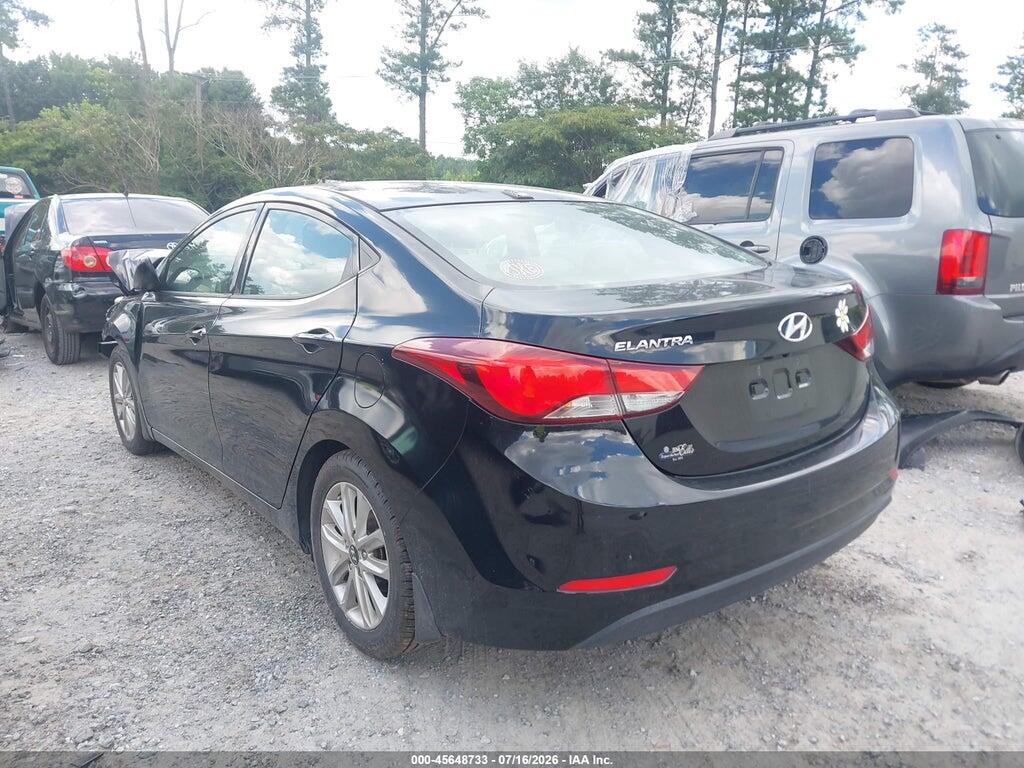 KMHDH4AE1FU220935 2015 HYUNDAI ELANTRA photo no. 3