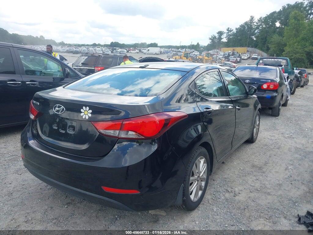 KMHDH4AE1FU220935 2015 HYUNDAI ELANTRA photo no. 4