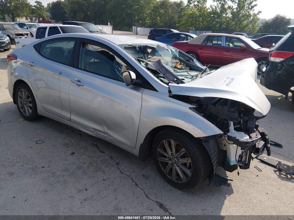 5NPDH4AEXFH605036 2015 HYUNDAI ELANTRA photo no. 1