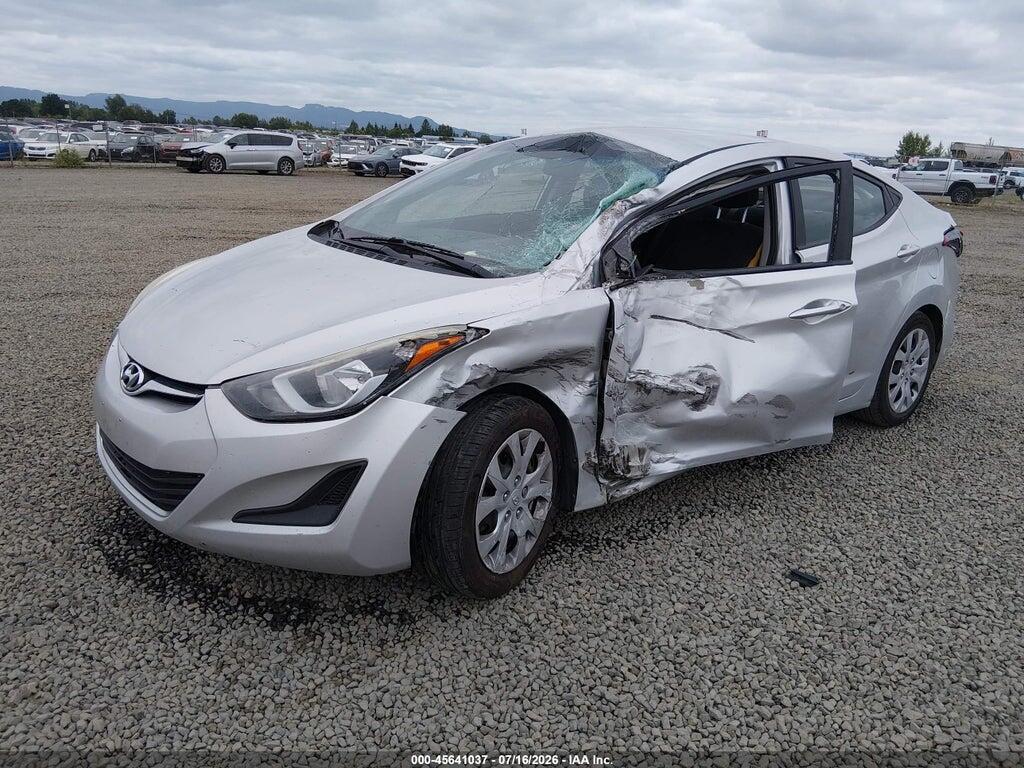5NPDH4AE3FH633924 2015 HYUNDAI ELANTRA photo no. 2