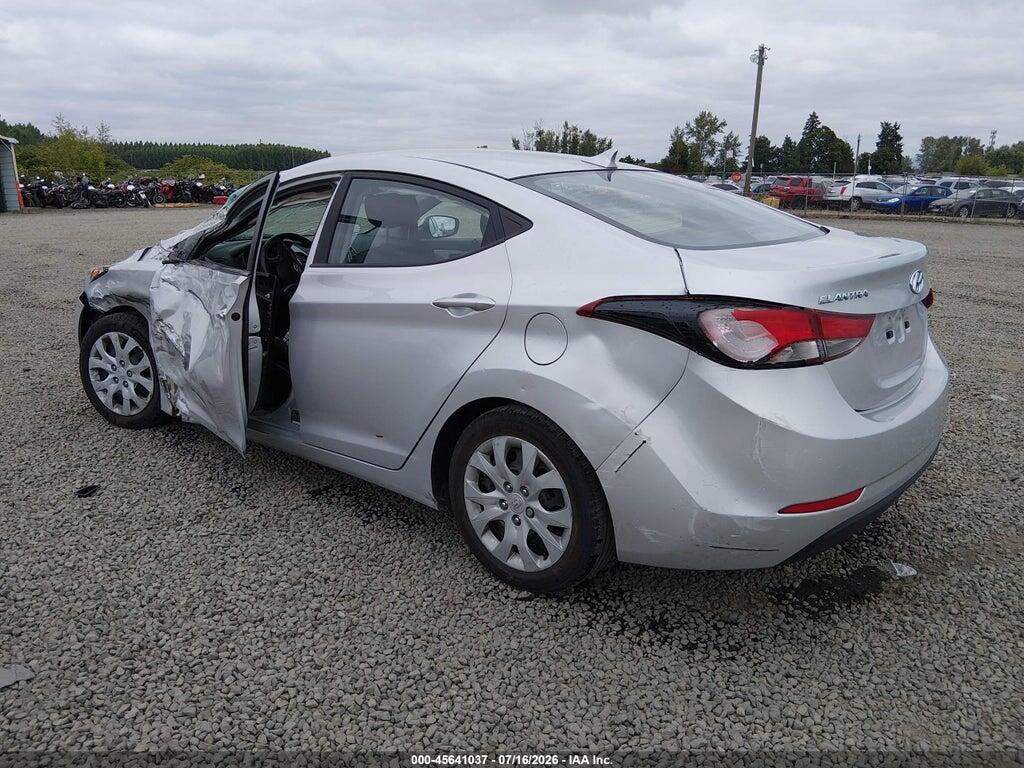 5NPDH4AE3FH633924 2015 HYUNDAI ELANTRA photo no. 3